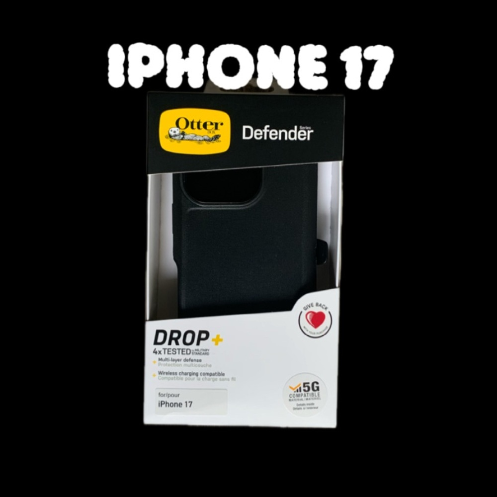 OtterBox Defender Series iPhone 17 Case - Black